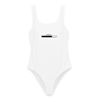 loading symbol - Women's Swimsuit - white - Front - AI Model Female 172 dark (172cm)