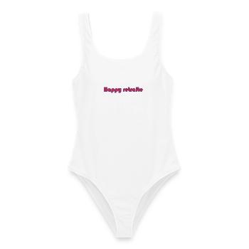 RETRAITE. BONNE RETRAITE. JOYEUSE RETRAITE - Maillot de bain femme - blanc - Devant - AI Model Female 172 dark (172cm)