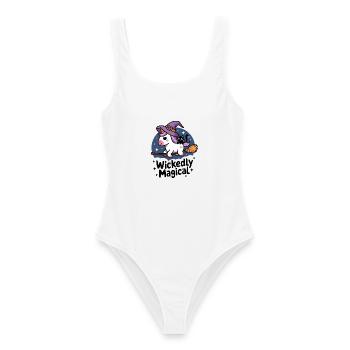 Wickedly Magical - Women's Swimsuit - white - Front - AI Model Female 172 dark (172cm)
