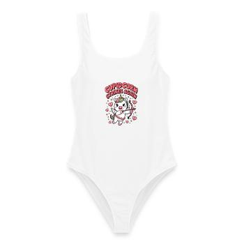 Cupidcorn Strikes Again - Women's Swimsuit - white - Front - AI Model Female 172 dark (172cm)