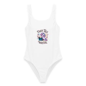 Fairy Tale Writer - Women's Swimsuit - white - Front - AI Model Female 172 dark (172cm)