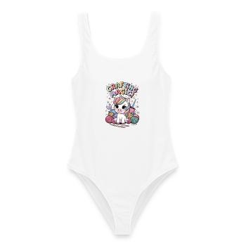 Crafting Magic! - Women's Swimsuit - white - Front - AI Model Female 172 dark (172cm)