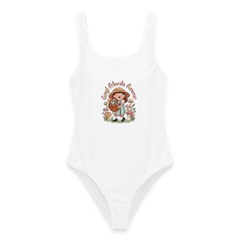 Fungi Friends Forever - Women's Swimsuit - white - Front - AI Model Female 172 dark (172cm)
