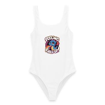 Feeling Fired Up - Women's Swimsuit - white - Front - AI Model Female 172 dark (172cm)