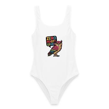 Zero Hoots Given - Women's Swimsuit - white - Front - AI Model Female 172 dark (172cm)