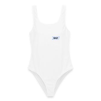 Türkischer Bräutigam, DAMAT 2027 - Frauen Badeanzug - Weiß - Vorne - AI Model Female 172 dark (172cm)