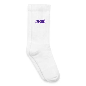 FERRY. BACCALAUREAT. PATENT. DNB. EXAMINATION. WELL DONE - Kids Tennis Socks - white - Right