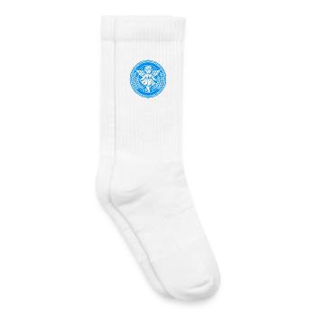 Guardian Angel Logo - Kids Tennis Socks - white - Right
