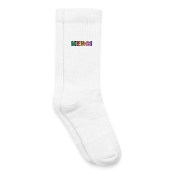 VIELEN DANK. GELIEBTE - Kinder Tennissocken - Weiß - Rechts