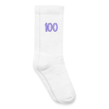 HAPPY BIRTHDAY. HAPPY BIRTHDAY. ANNIVERSARY. - Kids Tennis Socks - white - Right