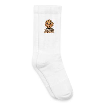 One Tough Cookie! - Kids Tennis Socks - white - Right