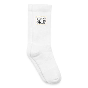 Photographie énonciations drôles cadeau de photographes - Chaussettes de tennis bio enfant - blanc - Droite