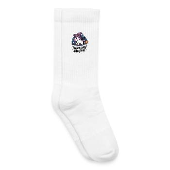 Wickedly Magical - Kids Tennis Socks - white - Right
