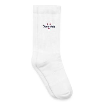 RETIREMENT. COLLEAGUE. RETIREMENT. RETIRED. RETIREMENT. - Kids Tennis Socks - white - Right