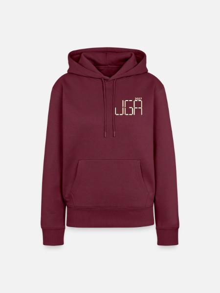 Junggesellinnenabschied 2027 - Frauen Premium Bio Hoodie - Burgunderrot