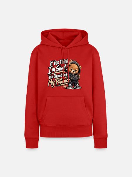 8591be6f-4caa-430e-a4a7-68b3026f15bb - Frauen Premium Bio Hoodie - Rot