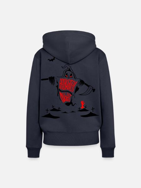 Halloween - Frauen Premium Bio Hoodie - Navy