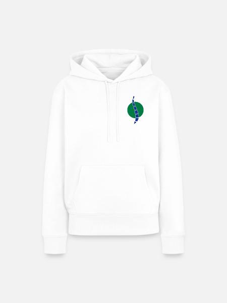 Physio 11 Logo - Frauen Premium Bio Hoodie - Weiß