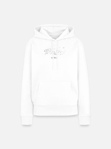 Baltrum. - Frauen Premium Bio Hoodie - Weiß