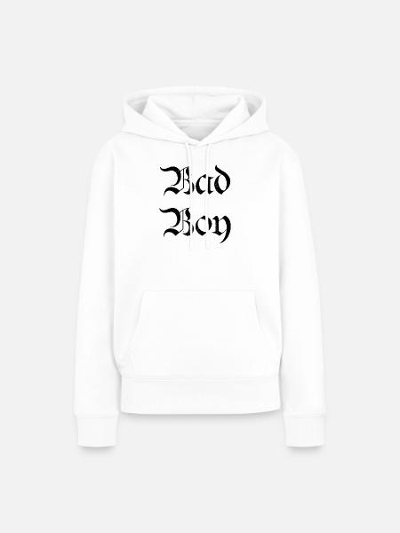 Streetwear - Frauen Premium Bio Hoodie - Weiß