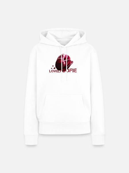 Sofie - Frauen Premium Bio Hoodie - Weiß