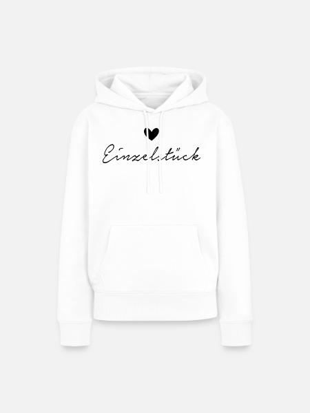 Einzelstück - Frauen Premium Bio Hoodie - Weiß