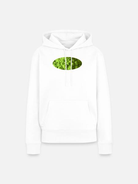 Romanesco-Brokkoli - Frauen Premium Bio Hoodie - Weiß