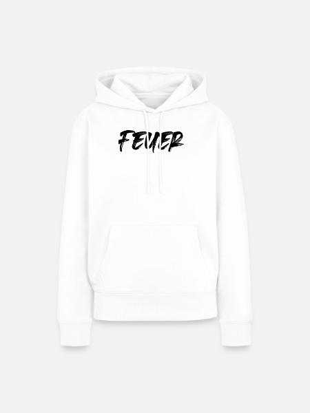 Feuer - Frauen Premium Bio Hoodie - Weiß