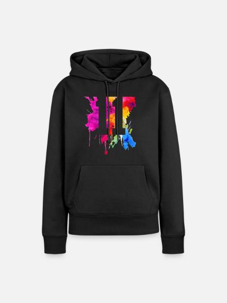 11 JAHRE 11. GEBURTSTAG - Frauen Premium Bio Hoodie - Schwarz