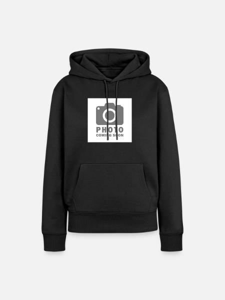 photo coming soon - Women’s Premium Organic Hoodie - black