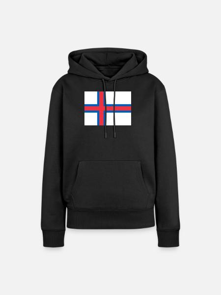 Färöer Inseln - Frauen Premium Bio Hoodie - Schwarz