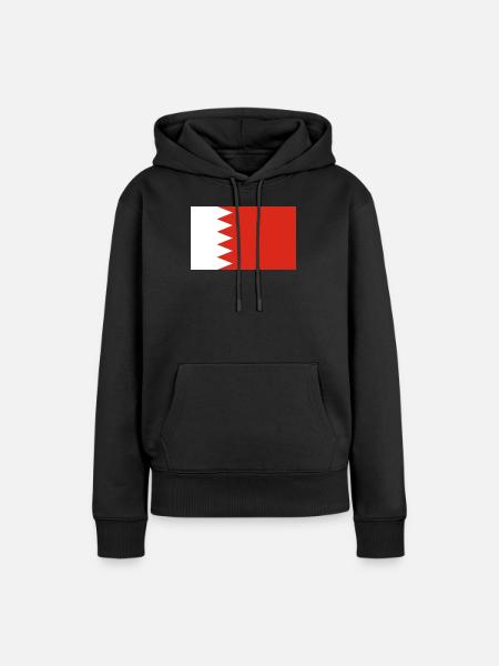 Bahrain - Frauen Premium Bio Hoodie - Schwarz