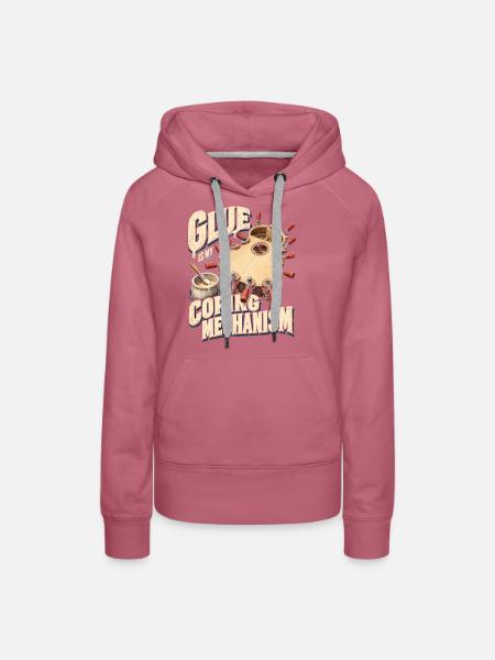 Geigenbauer Luthier Lutherie - Frauen Premium Bio Hoodie - Malve