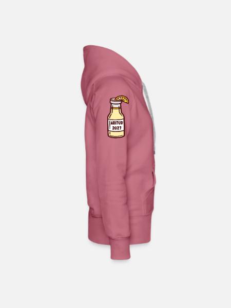 Abschlussparty Abitur 2027 - Frauen Premium Bio Hoodie - Malve
