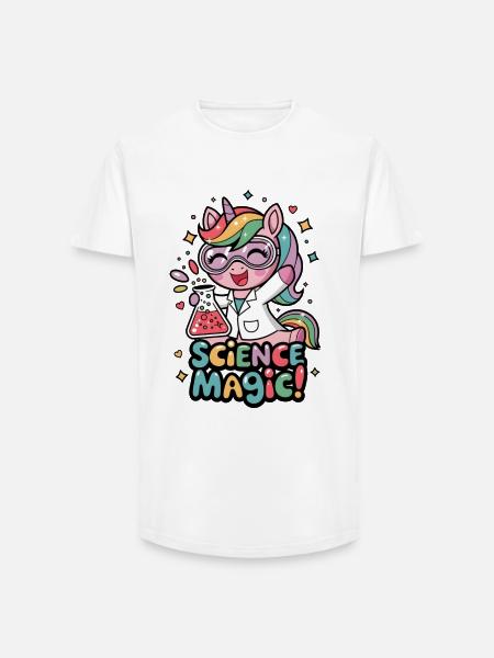 Science Magic! - Long Fit Men's T-Shirt - white