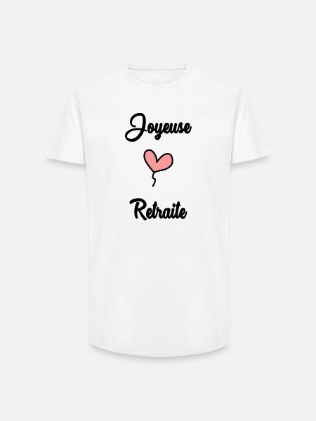 RETIREMENT. RETIREMENT. RETIRED - Long Fit Men's T-Shirt - white