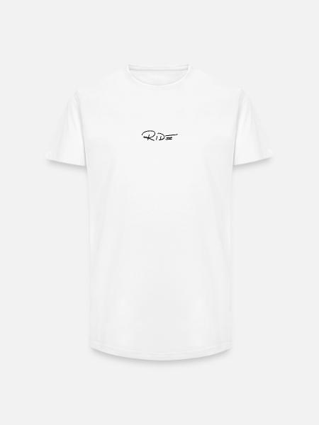 CHEVAUCHER - T-shirt coupe longue homme - blanc