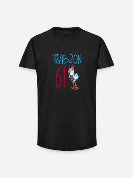 Trabzon 61 Turkey city - Long Fit Men's T-Shirt - black