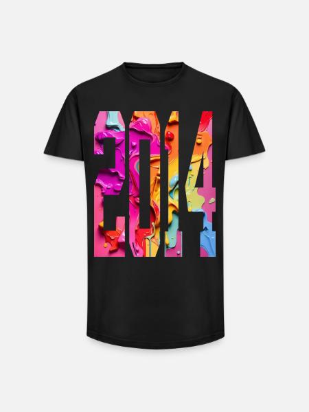 BUNT 12TH BIRTHDAY 2014 - Long Fit Men's T-Shirt - black