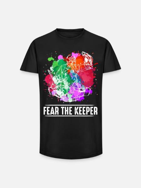 hockey - T-shirt coupe longue homme - noir