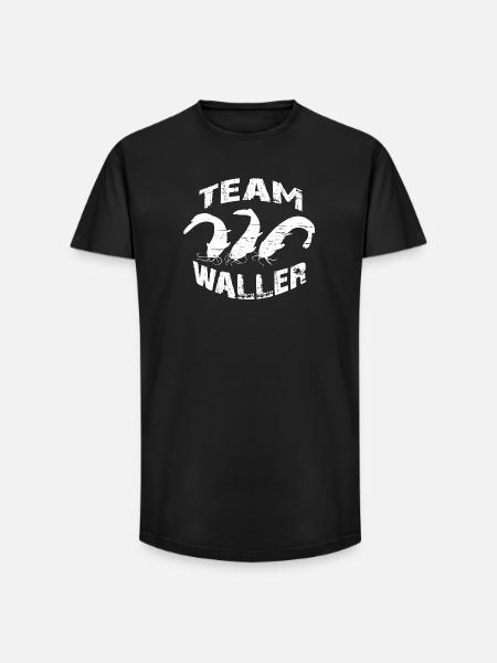 Welsangler - Sportfischer - Long Fit Männer T-Shirt - Schwarz