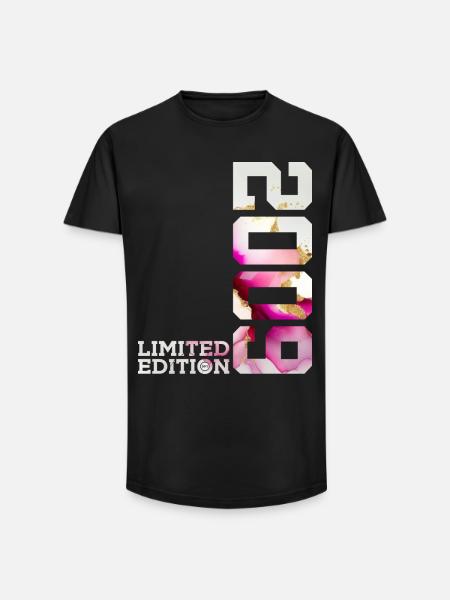 LIMITED EDITION 2009 17TH BIRTHDAY - Long Fit Men's T-Shirt - black