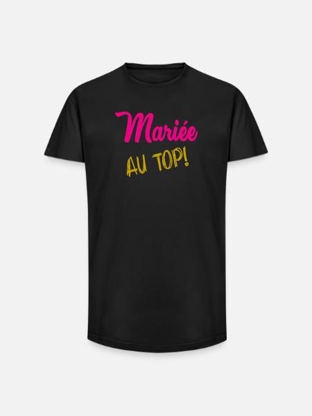 I CAN'T I'M MARRIED - Long Fit Men's T-Shirt - black