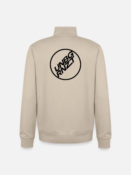 UNBGRNZT 2025 - Unisex Organic Zip Sweatshirt by Stanley/Stella - desert dust