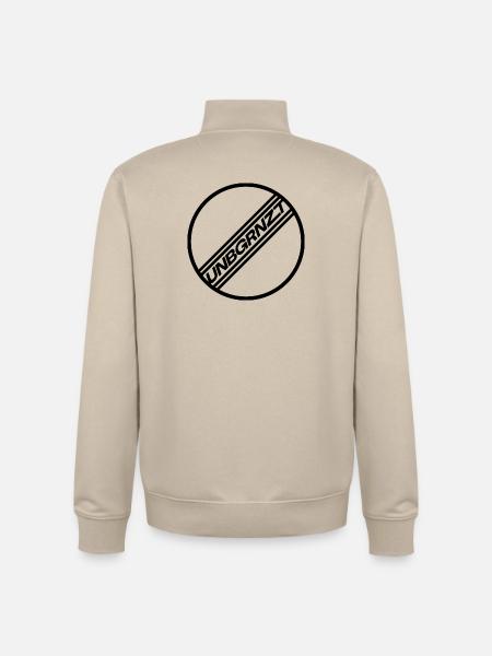 UNBGRNZT by Unlimited Apparel - Unisex Organic Zip Sweatshirt by Stanley/Stella - desert dust