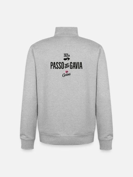 Gavia Pass - Unisex Organic Zip Sweatshirt von Stanley/Stella - Grau meliert