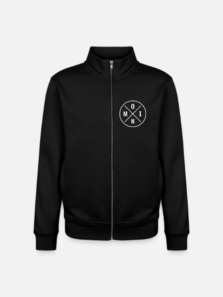 Moin - Unisex Organic Zip Sweatshirt von Stanley/Stella - Schwarz
