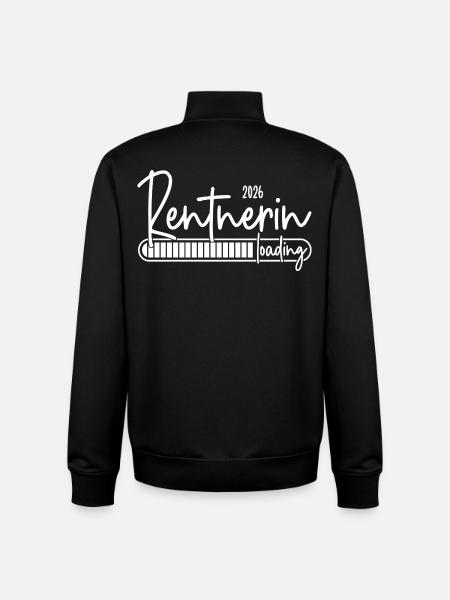 Rentnerin 2026 Loading - Unisex Organic Zip Sweatshirt von Stanley/Stella - Schwarz