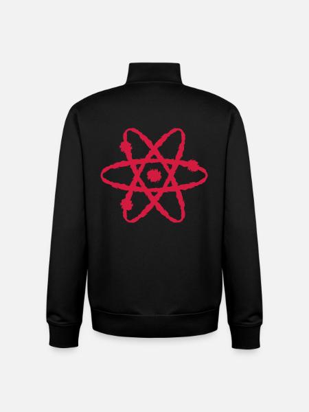 Scientific symbol - Unisex Organic Zip Sweatshirt by Stanley/Stella - black