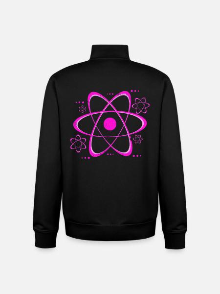 Physiker - Unisex Organic Zip Sweatshirt von Stanley/Stella - Schwarz